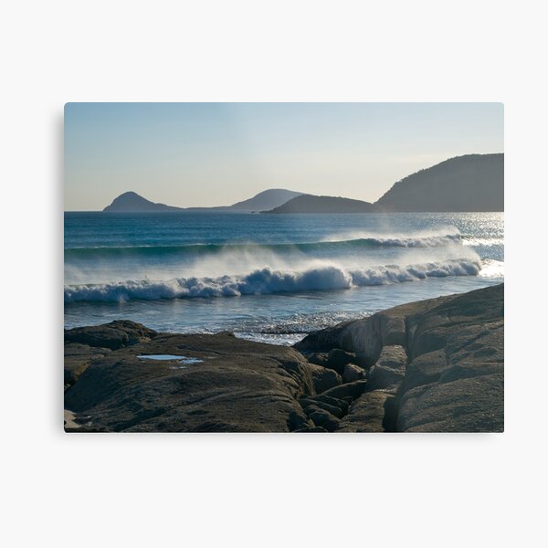 Wilson Promontory, Evening surf. Metal Print