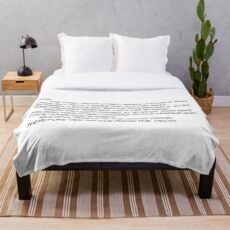 Der Hinweis Wandteppich Jersey Shore Fleecedecke
