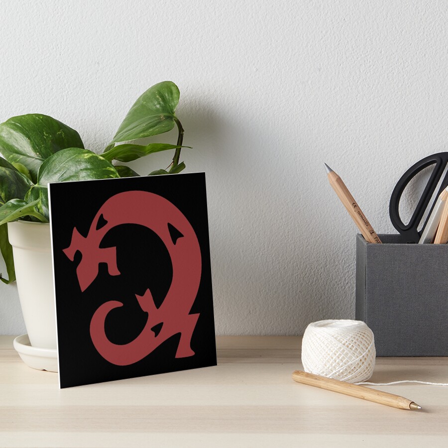Item preview, Art Board Print designed and sold by petroglyphe.