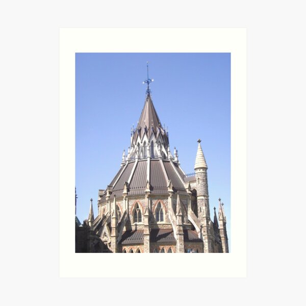 Library of Parliament, Ottawa, Ontario Art Print