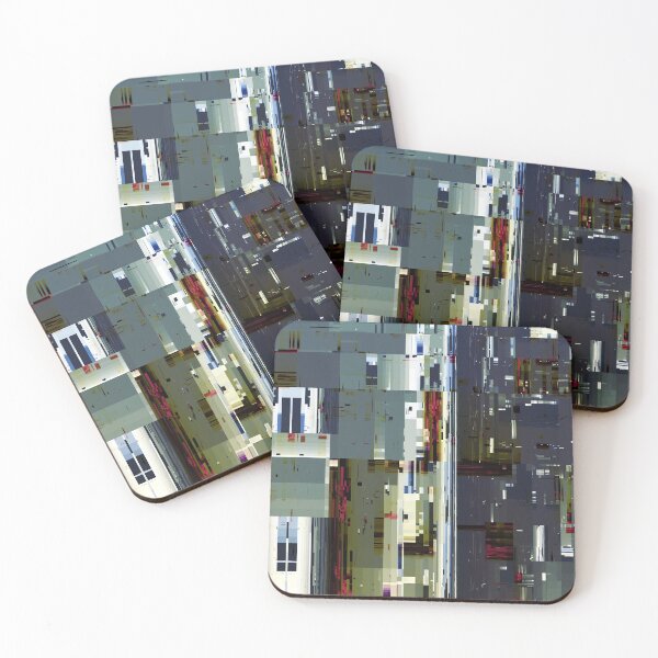 Item preview, Abstract building glitch art designed and sold by pinkal.