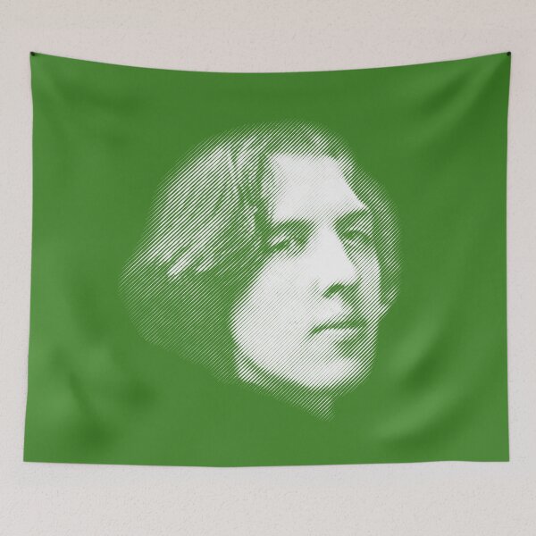 Item preview, Oscar Wilde close-up portrait designed and sold by close-up.biz.