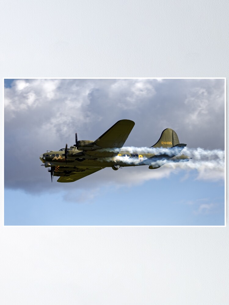 Boeing B 17g Flying Fortress Sally B Poster By Andyhkr Redbubble