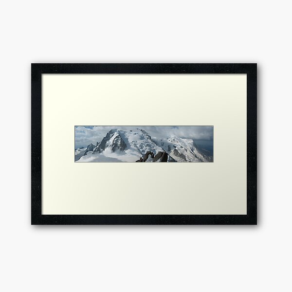 Item preview, Panorama of Mont Blanc, Mont Maudit and Mont Blanc du Tacul designed and sold by MSRImaging.