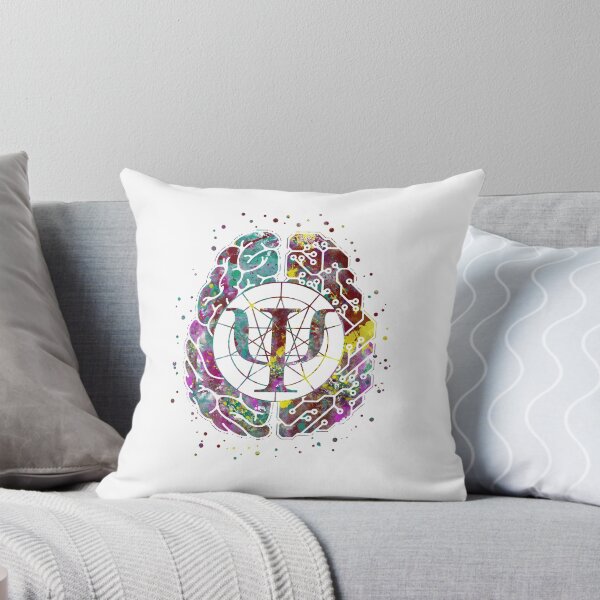Item preview, Psychology symbol and brain designed and sold by Rosaliartbook.