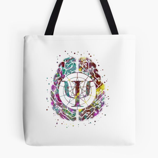 Item preview, Psychology symbol and brain designed and sold by Rosaliartbook.