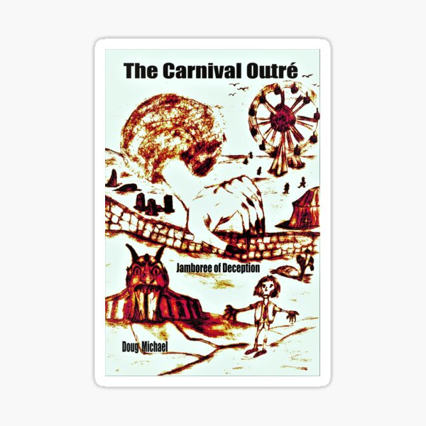 Book cover art Sticker