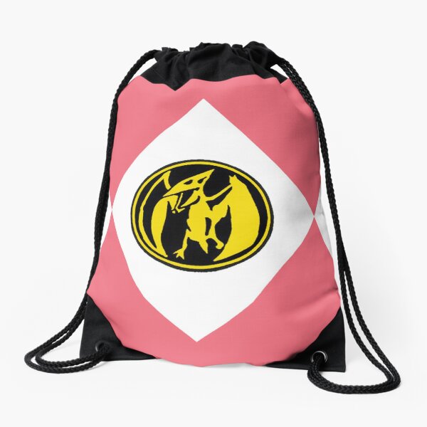 Pink & Yellow Power Rangers Backpack