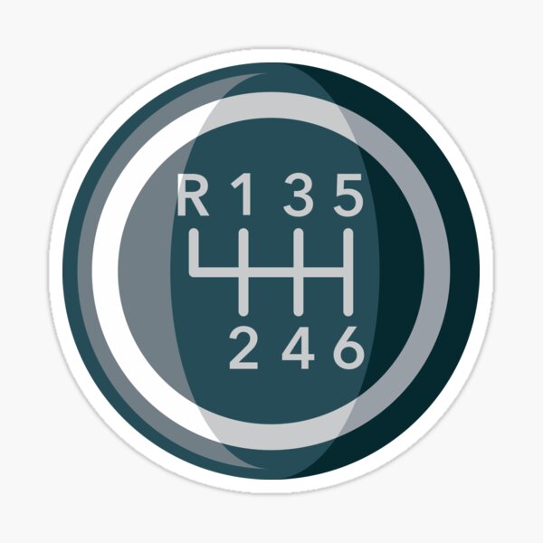 Shift Knob Stickers Redbubble
