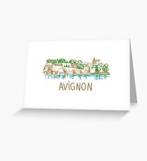 Avignon Greeting Card