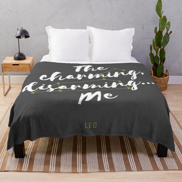 Item preview, Leo – The Charming, Disarming... Me designed and sold by StarSignPrints.