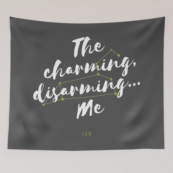 Item preview, Leo – The Charming, Disarming... Me designed and sold by StarSignPrints.