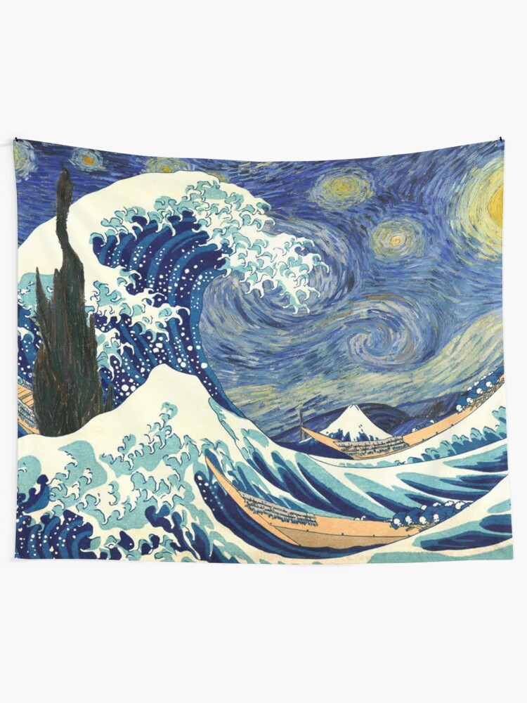 tapestry starry night