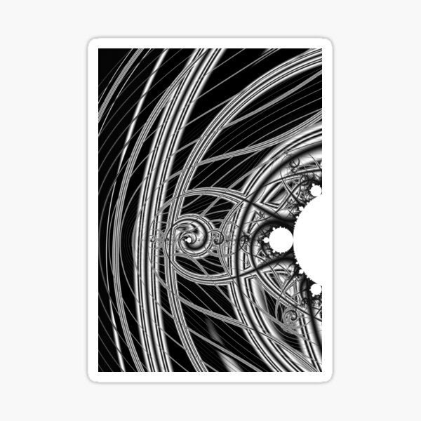 Artikel-Vorschau von Monochrome Mandelbrot 2018-12-29-016, designt und verkauft von Rupert Russell.