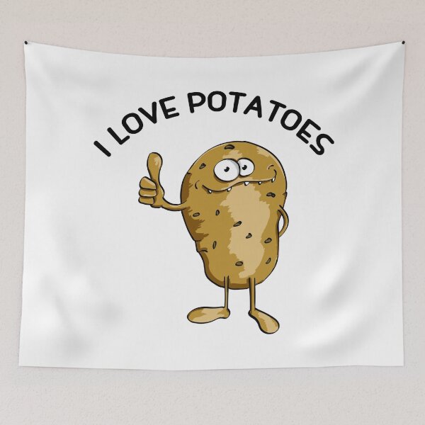 Item preview, I love potatoes designed and sold by emphatic.