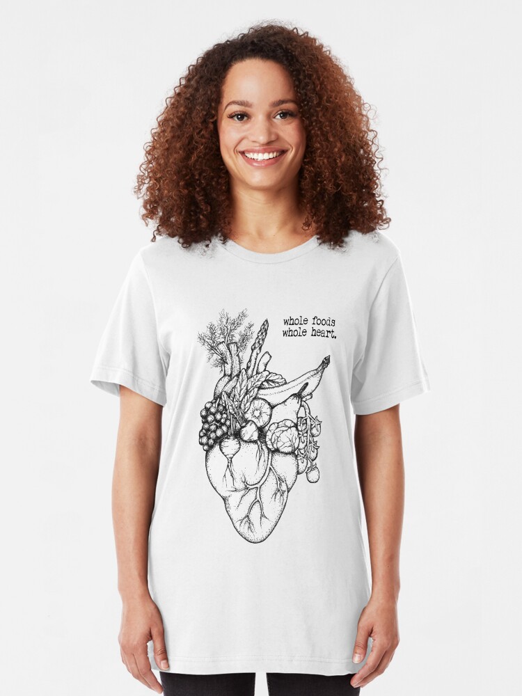 Alternative Ansicht von Whole Foods ganzes Herz Slim Fit T-Shirt