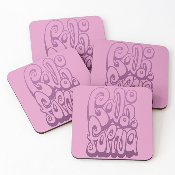 Item preview, California Lettering Typography - Spring Crocus pink designed and sold by bignose1977.