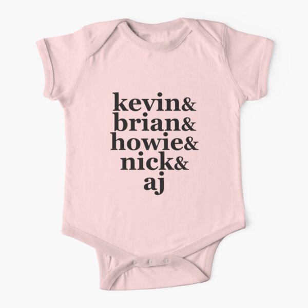 Group Members Short Sleeve Baby One-Piece