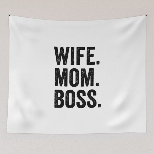 Item preview, Wife Mom Boss designed and sold by bainermarket.