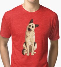 German Shepherd Tri-blend T-Shirt