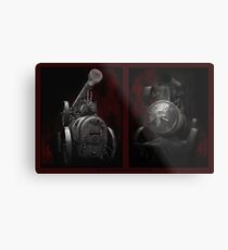 Marshall Portable Dampfmaschine 1926 Metallbild