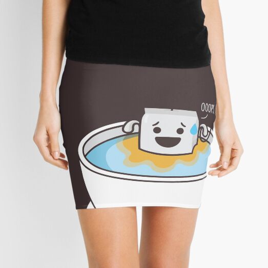 Everyone makes mistakes, even Tea. Mini Skirt