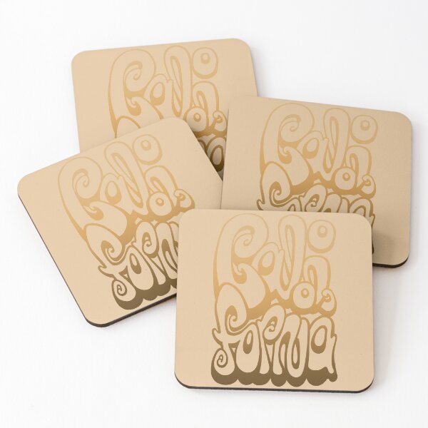 Item preview, California Lettering Typography - Warm Sands Brown Biege designed and sold by bignose1977.