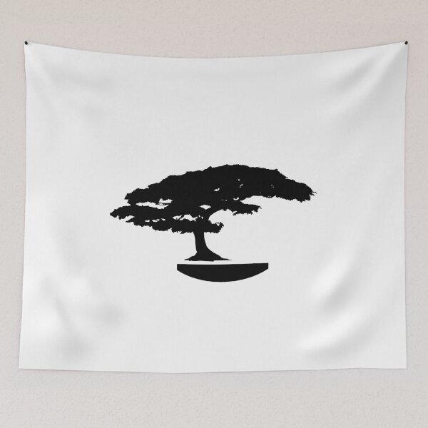Item preview, Bonsai tree silhouette designed and sold by DavesArtBook.