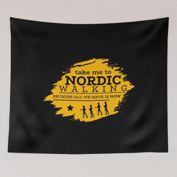 Artikelvorschau, Nordic Walking Nordic Walker Fitness Geschenk Idee entworfen und verkauft von design2try.