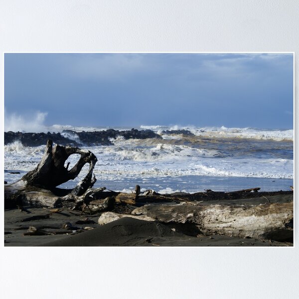 Item preview, Ocean Shores, North Jetty 6 designed and sold by Loisb.