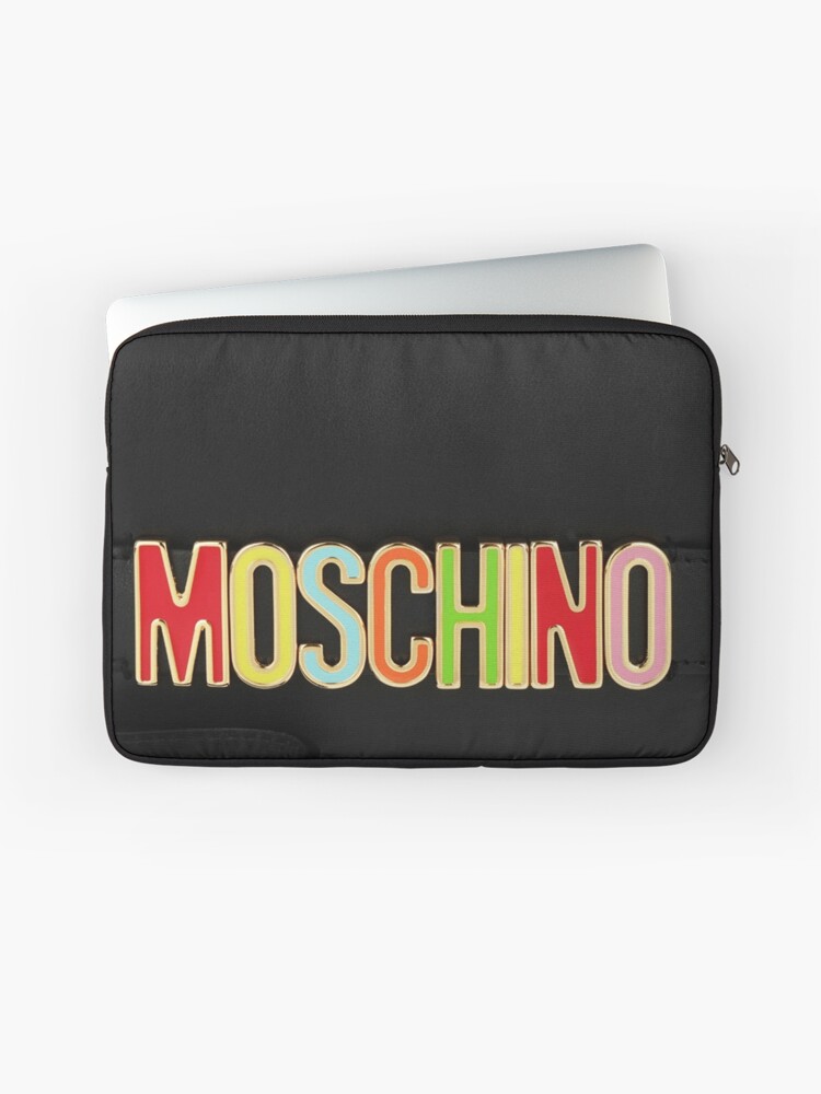 moschino laptop sleeve