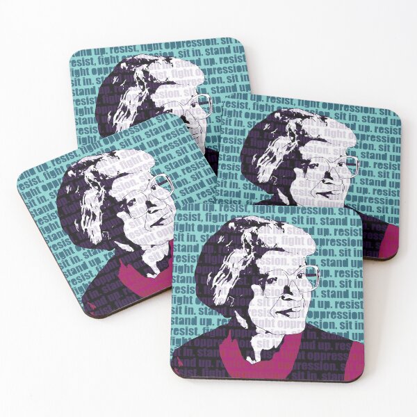 Item preview, Rosa Parks Sit in Stand Up Resist Fight Oppression designed and sold by candhdesigns.