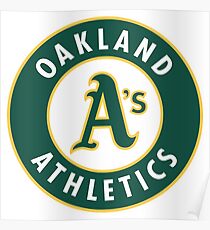 Oakland athletisch Poster