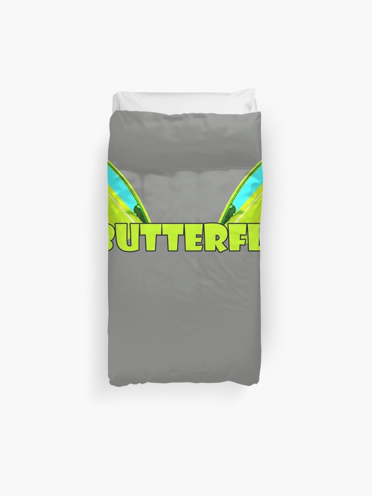 Butterfly Doors Lambo Green Esketit Duvet Cover By