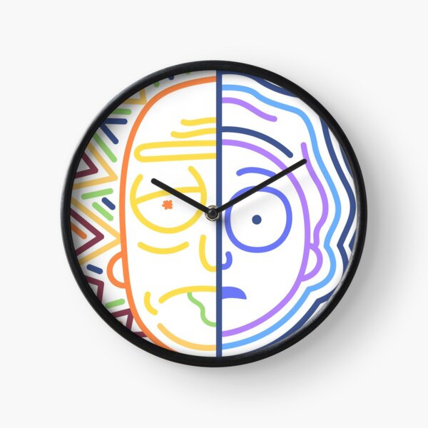 Abstract Rick Clock