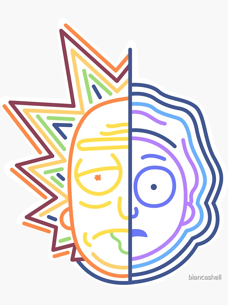 Abstract Rick by biancashell