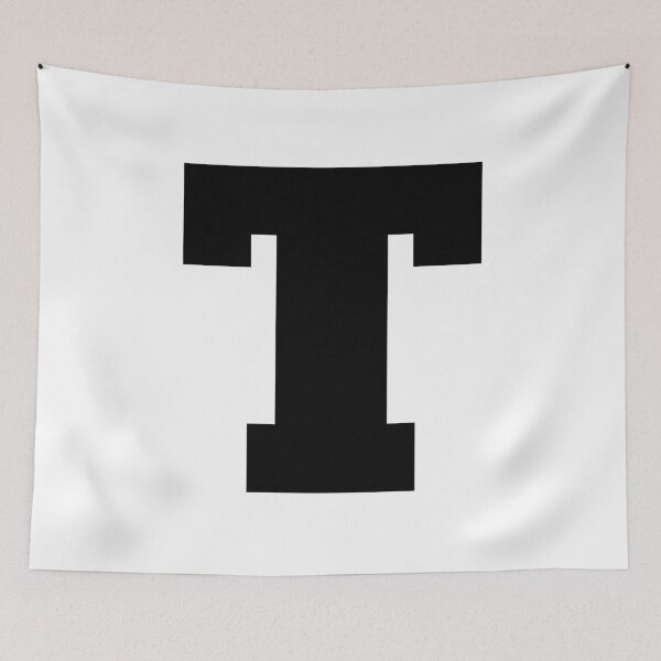 Item preview, Alphabet T (Uppercase letter t), Letter T designed and sold by marosharaf.