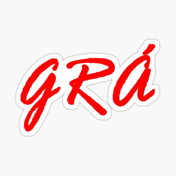 Grá Sticker