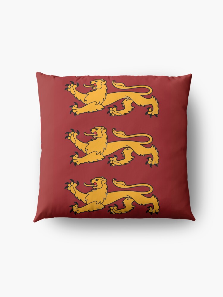 Alternate view of England coat of arms Floor Pillow