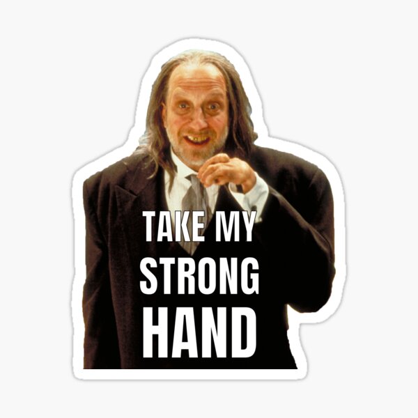 take-my-strong-hand-sticker-for-sale-by-ematzzz-redbubble