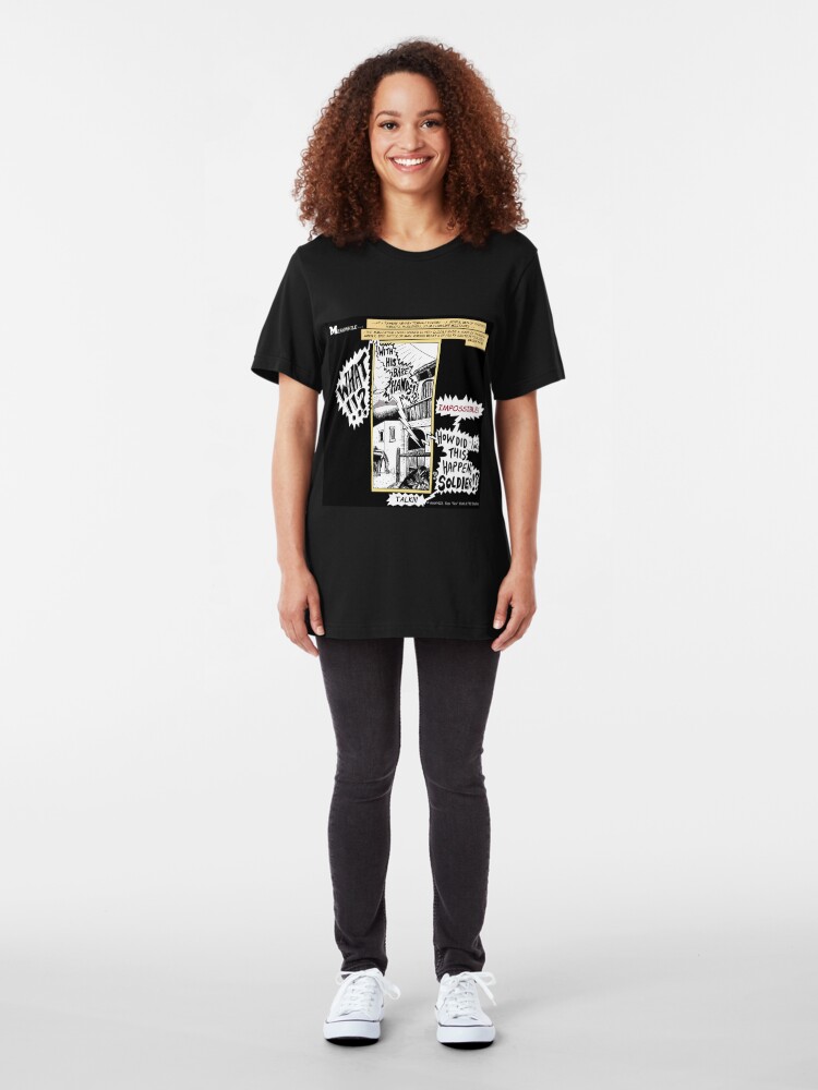 Alternate view of Tex Watt's Epic Bible Project Movie Storyboard #10 Slim Fit T-Shirt