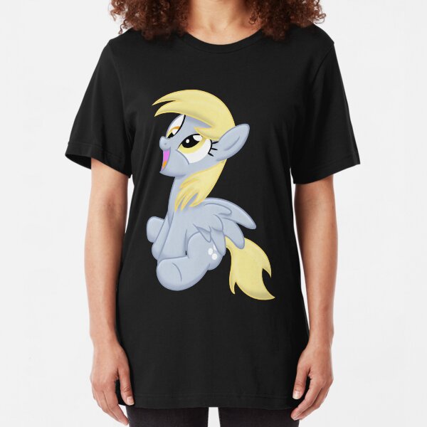 Just Derpy Slim Fit T-Shirt