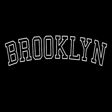 brooklyn jersey font