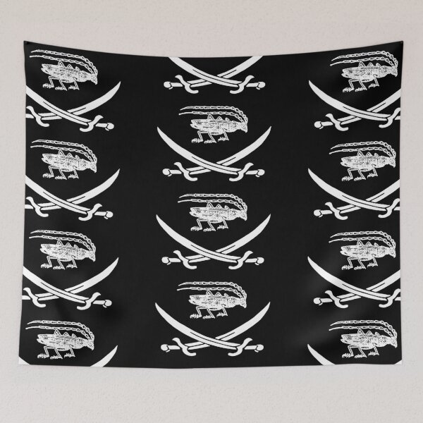 Item preview, Robert "Cockroach" Blair Pirate Flag designed and sold by tnewton69.