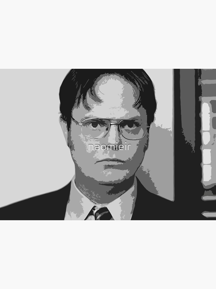 Dwight Schrute Sticker For Sale By Naomieir Redbubble 