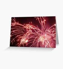 Red Lightning ~ Rickmansworth, Hertfordshire 2006 Greeting Card