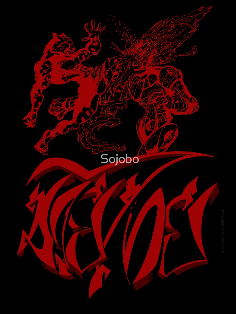 Thumbnail 7 of 7, Oversized T-Shirt, Muay Thai Cheetah vs Boxer Robot designed and sold by Sojobo.