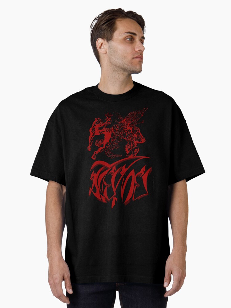 Thumbnail 2 of 7, Oversized T-Shirt, Muay Thai Cheetah vs Boxer Robot designed and sold by Sojobo.