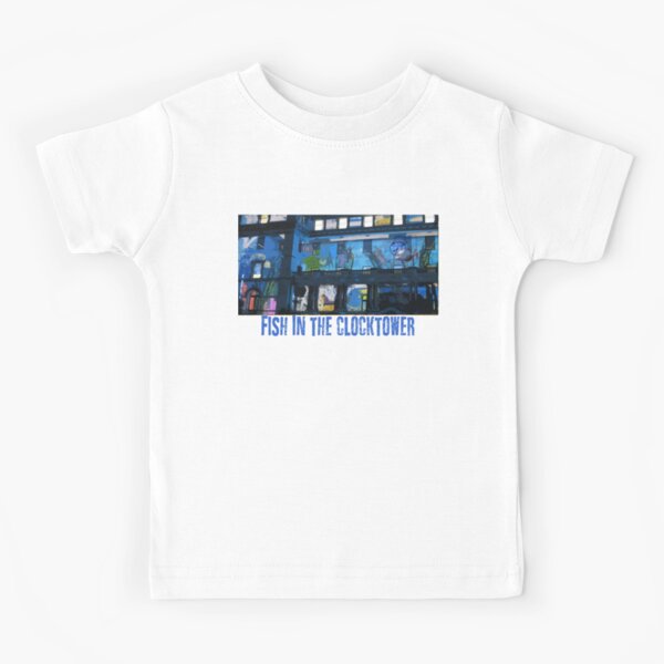 Fish in the Clocktower Kids T-Shirt