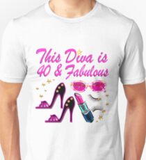 HAPPY 40TH BIRTHDAY Unisex T-Shirt
